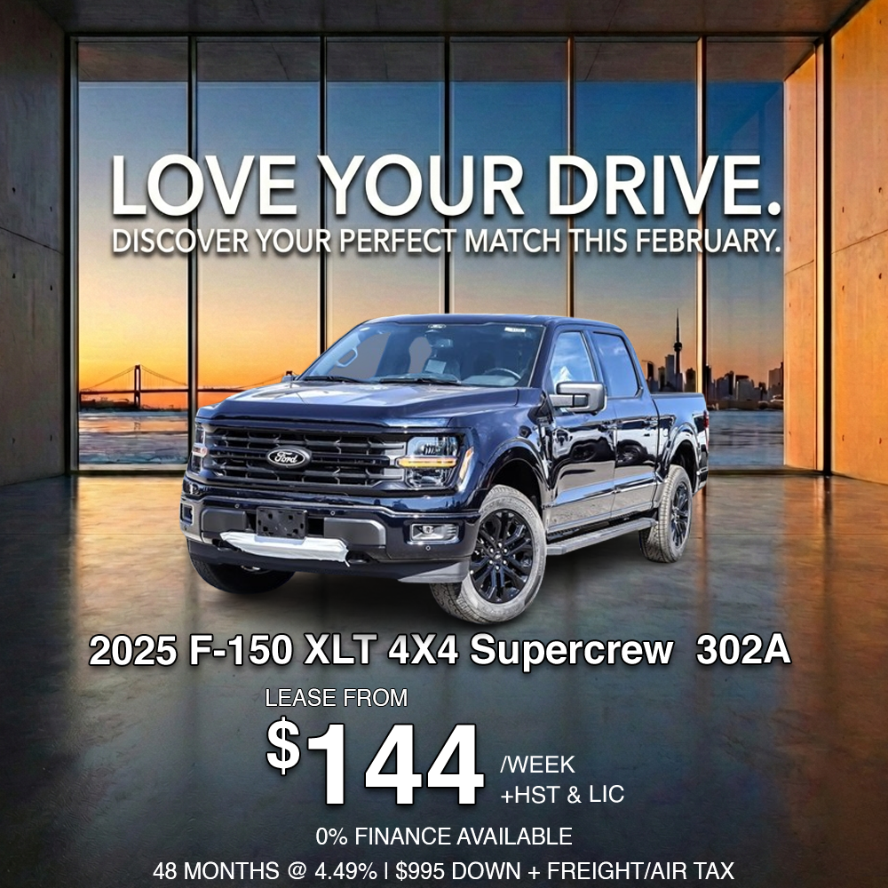 2025 F-150 XLT 4X4 Supercrew  302A