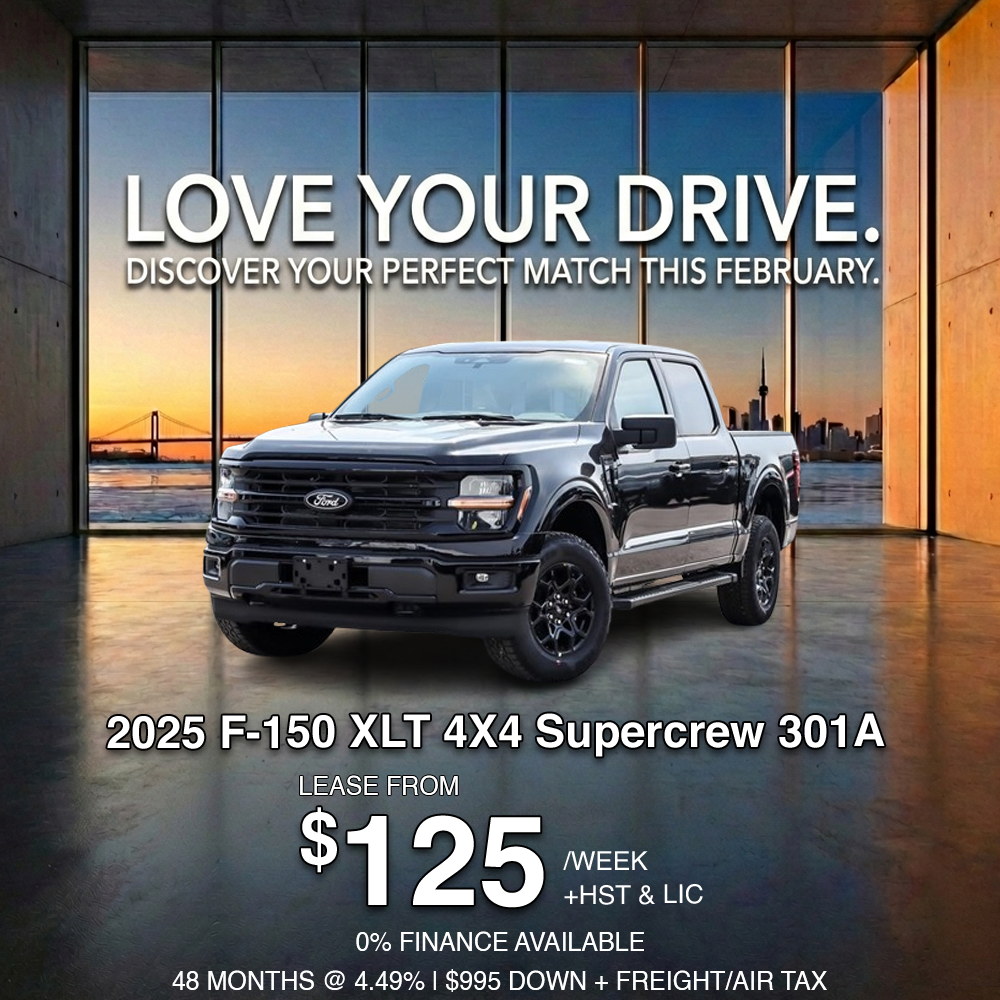 2025 F-150 XLT 4X4 Supercrew 301A