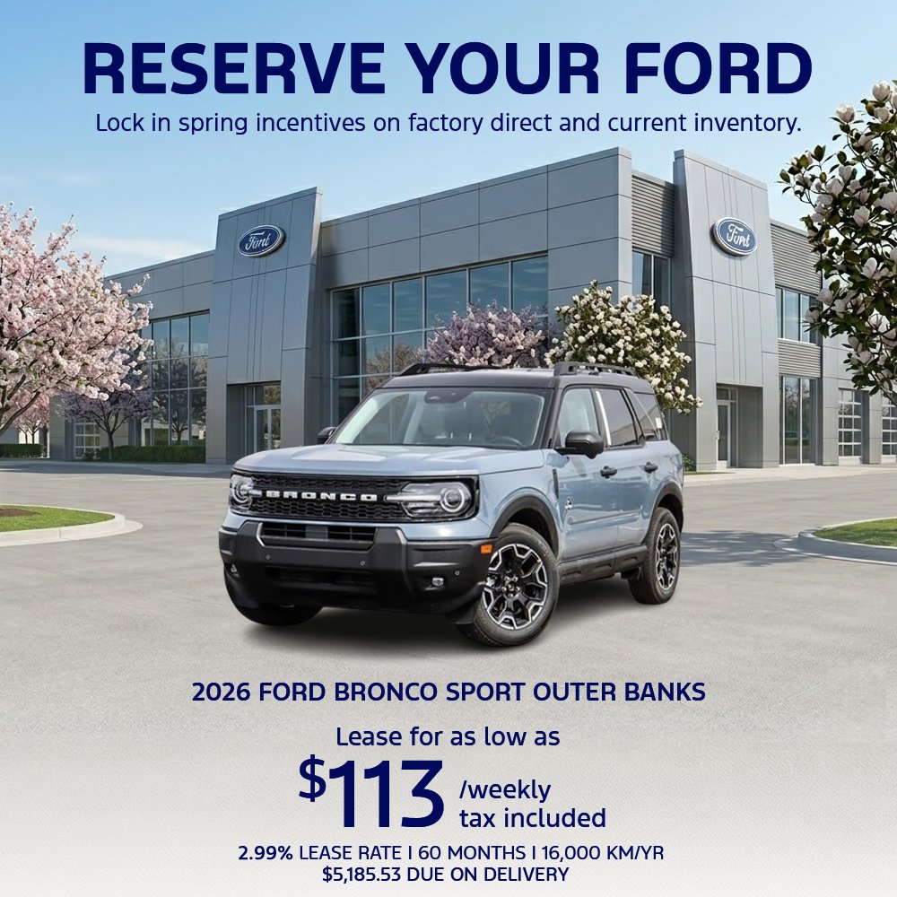 2026 Ford Bronco Sport Outer Banks
