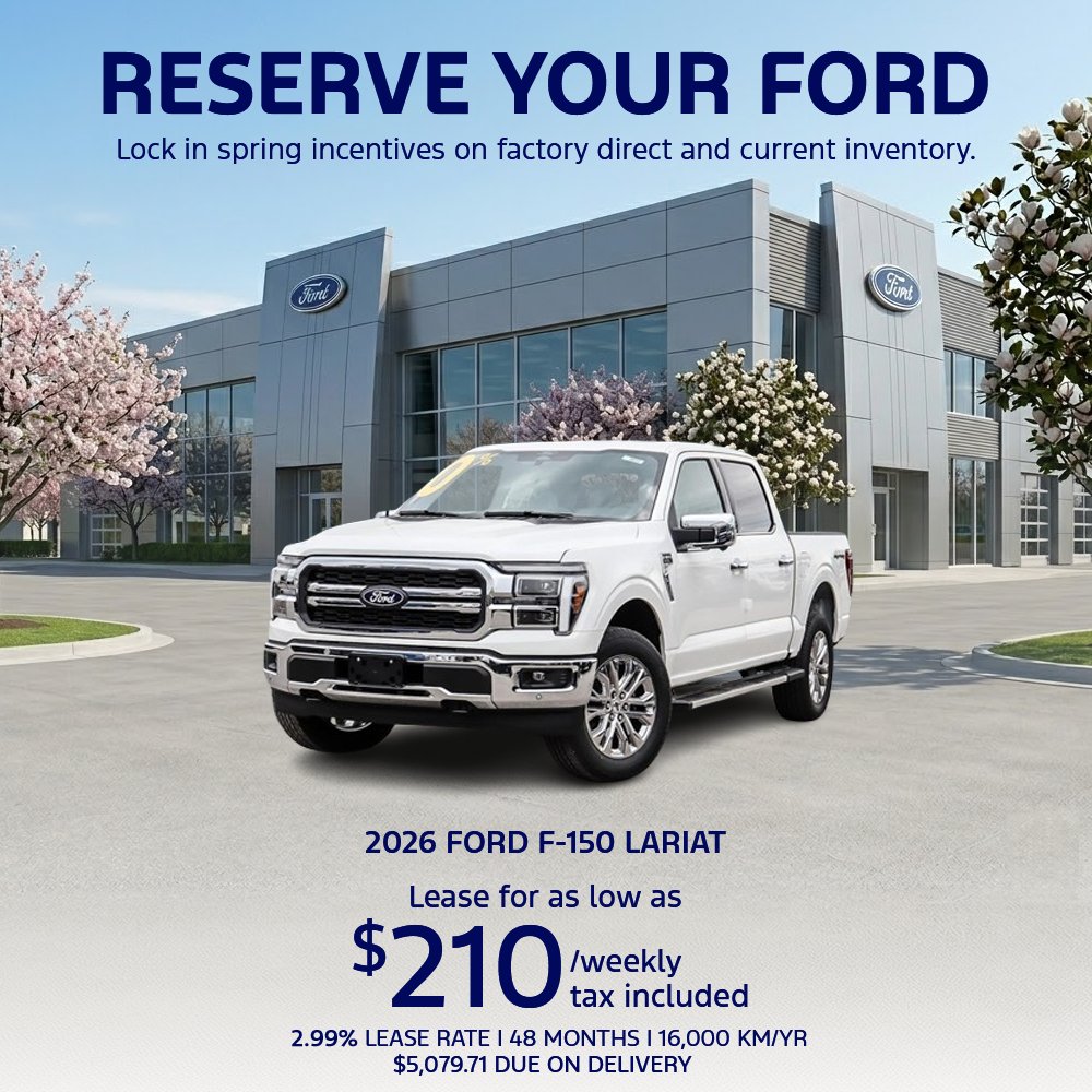 2026 Ford F-150 LARIAT 4WD