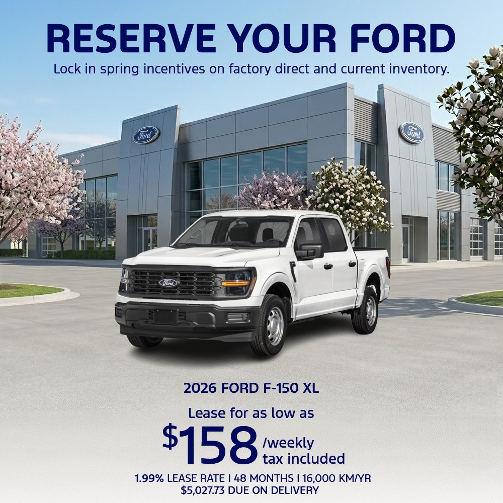 2026 Ford F-150 XL 4WD SuperCrew