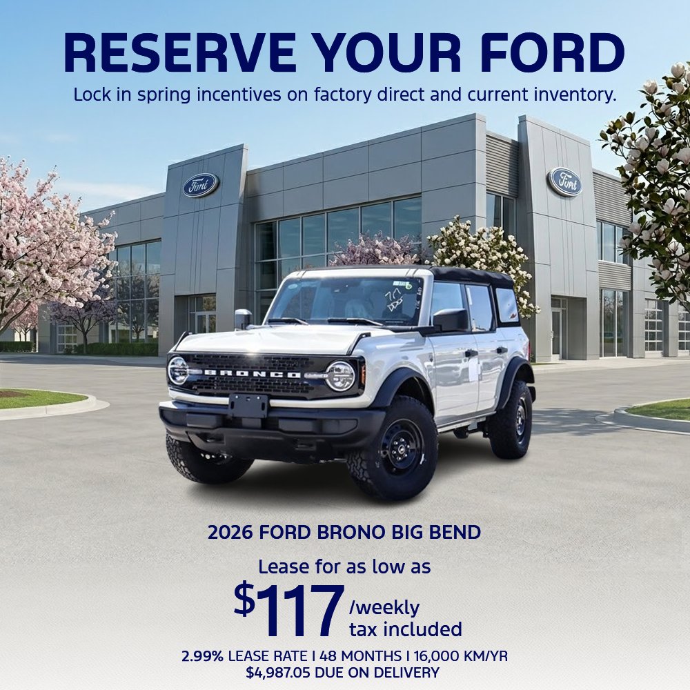 2026 Ford Bronco Big Bend