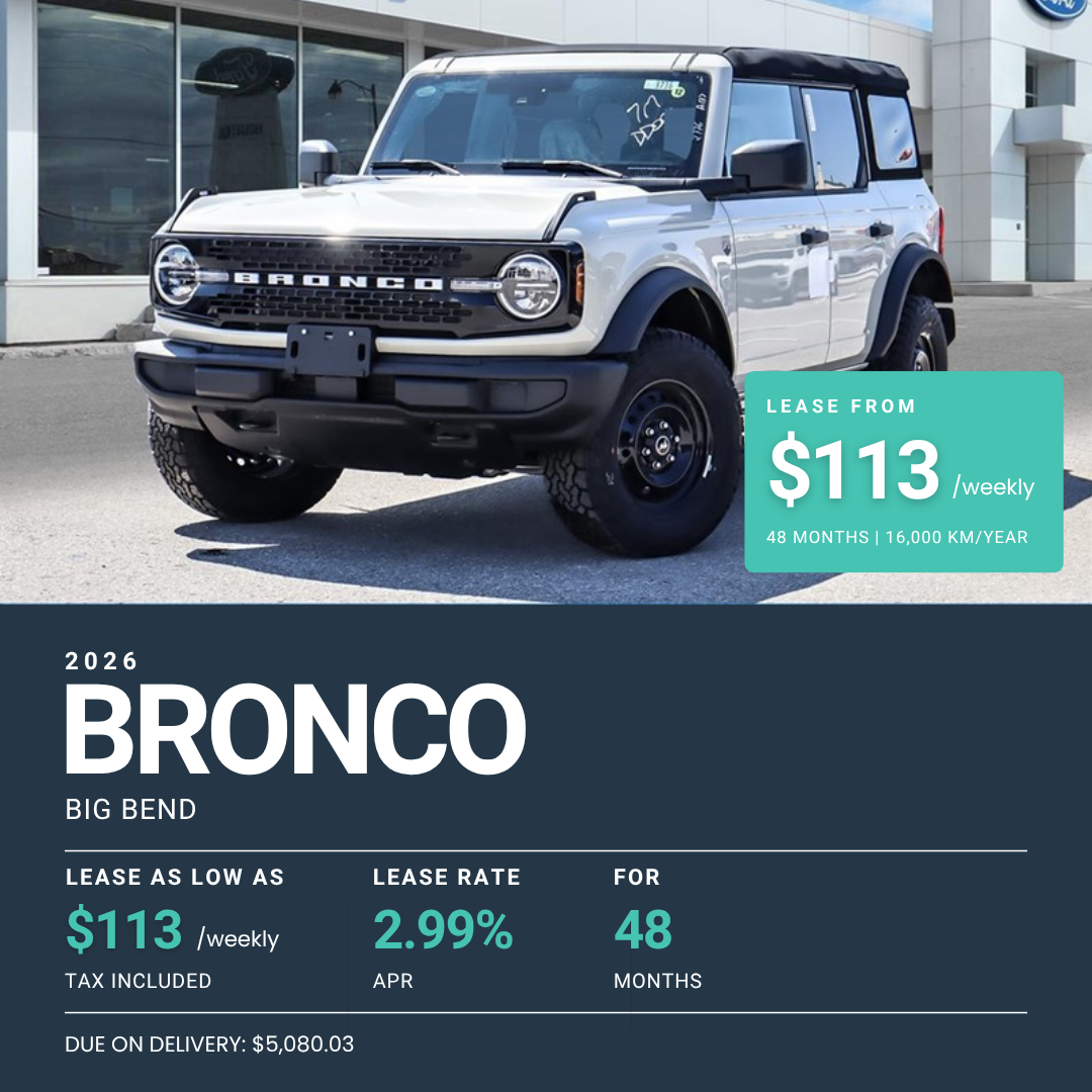 2026 Ford Bronco Big Bend