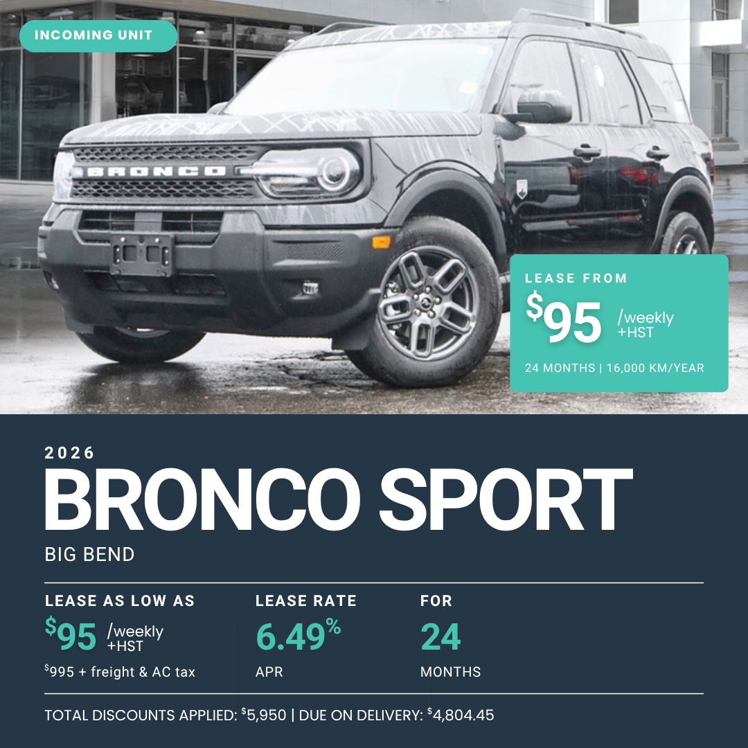 2026 Ford Bronco Sport Big Bend