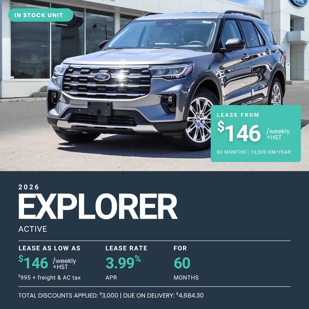 2026 Ford Explorer Active