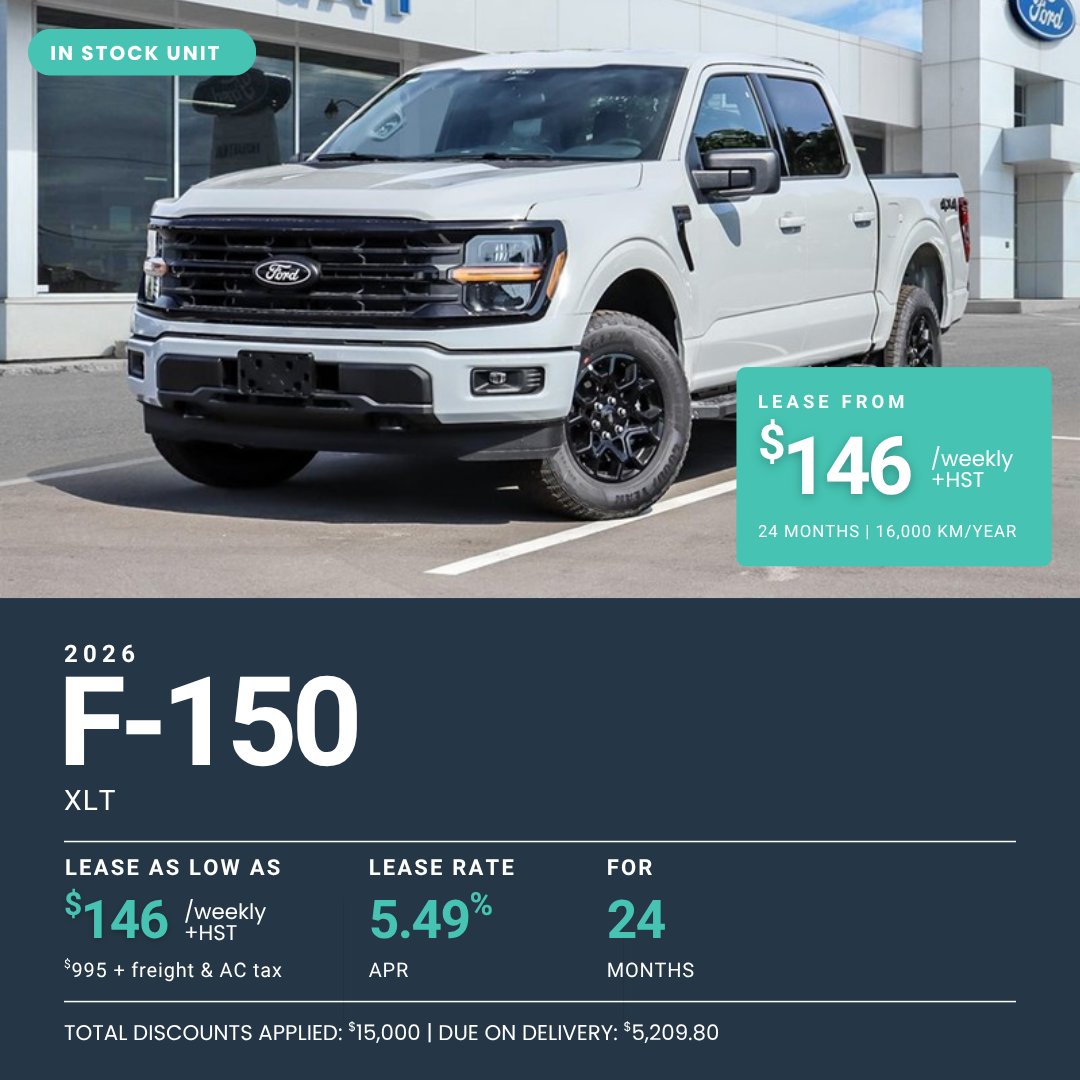 2026 Ford F-150 XLT