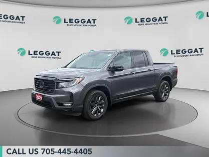 2021 Honda Ridgeline Sport AWD|ONE OWNER|ACCIDENT FREE