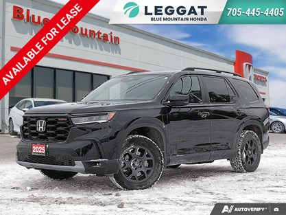 2025 Honda Pilot TrailSport AWD|Accident Free|Honda Certified