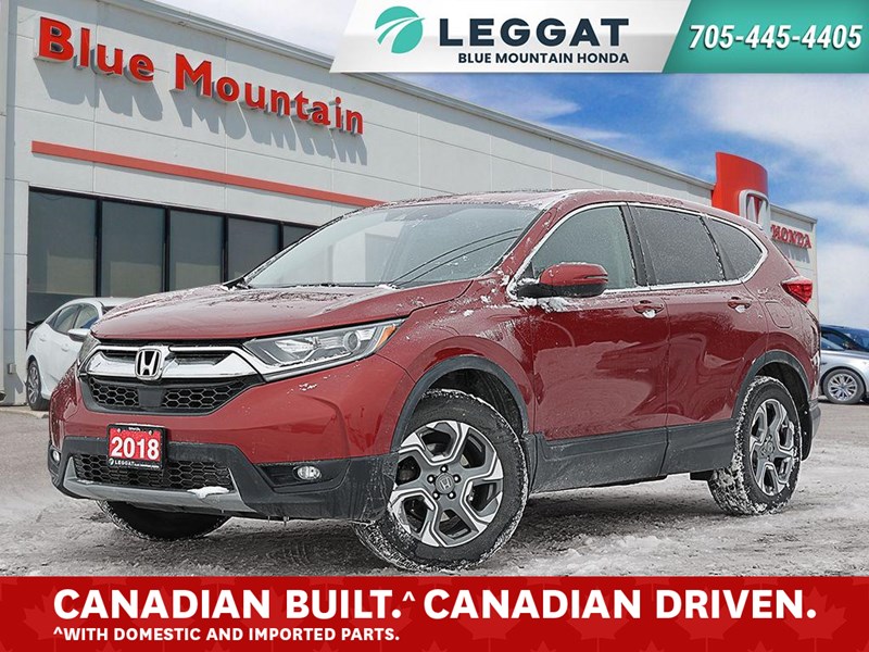 2018 Honda CR-V EX-L AWD|Safety Certified|LOW KM|No Accidents