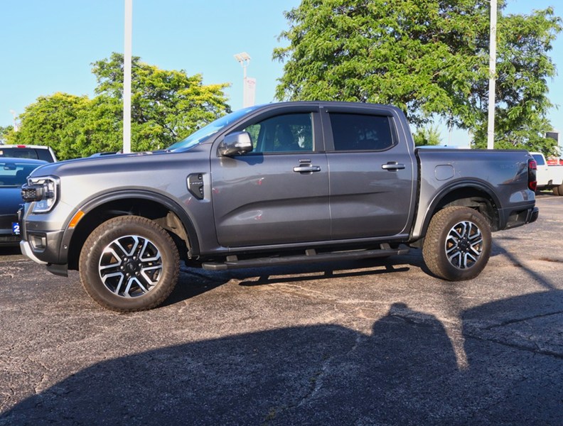 2024 Ford Ranger LARIAT | 4X4 | 2.3L | 360 | LEATHER | TOW | R BRDS