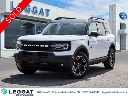 2026 Ford Bronco Sport Outer Banks 4x4