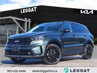 2022 Kia Sorento SX AWD w/Black Leather/PANO-ROOF/TURBO/360 CAMERA
