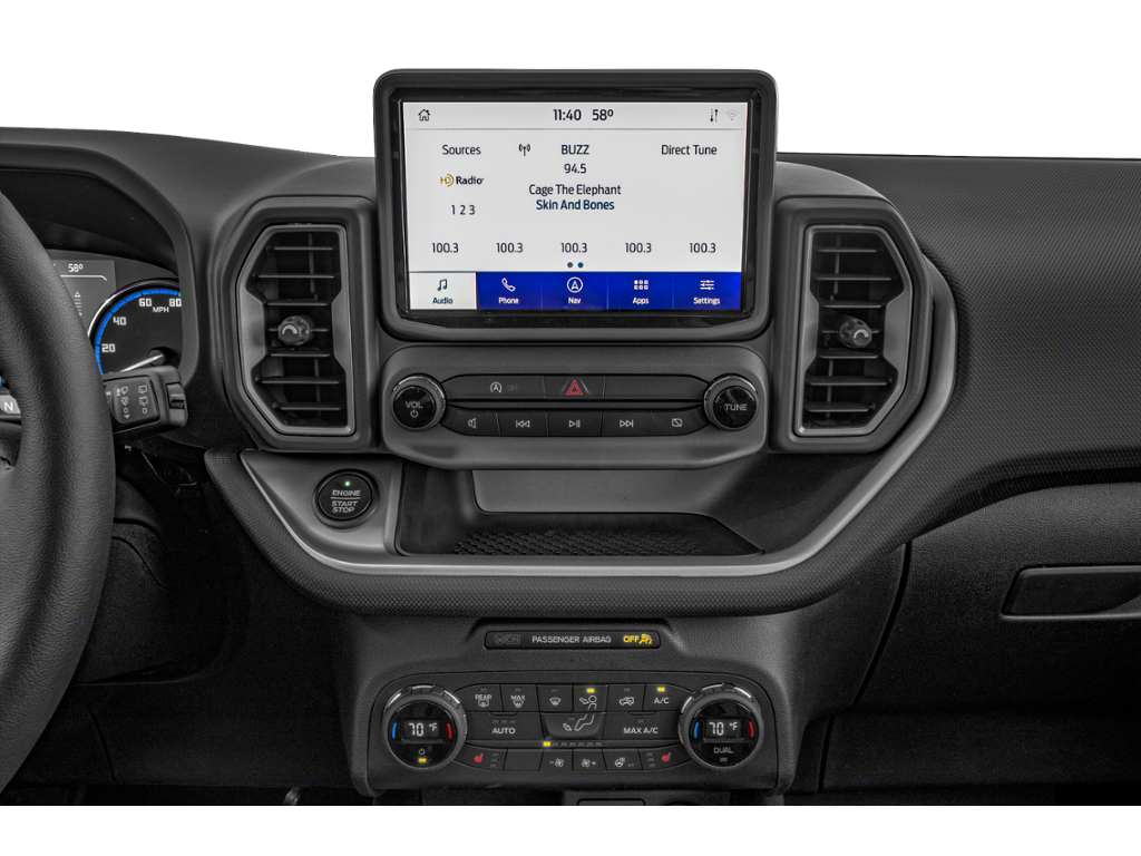 2024 ford Bronco Sport Interior