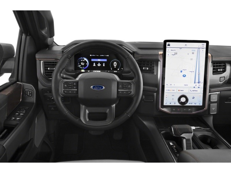 2025 Ford F-150 Lightning LARIAT 4WD SuperCrew 5.5' Box Interior Shot 3