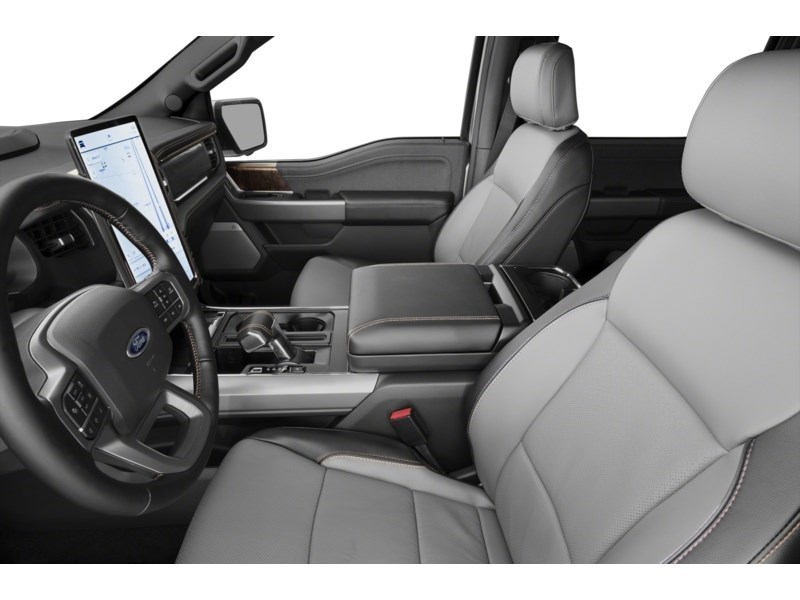 2025 Ford F-150 Lightning LARIAT 4WD SuperCrew 5.5' Box Interior Shot 4