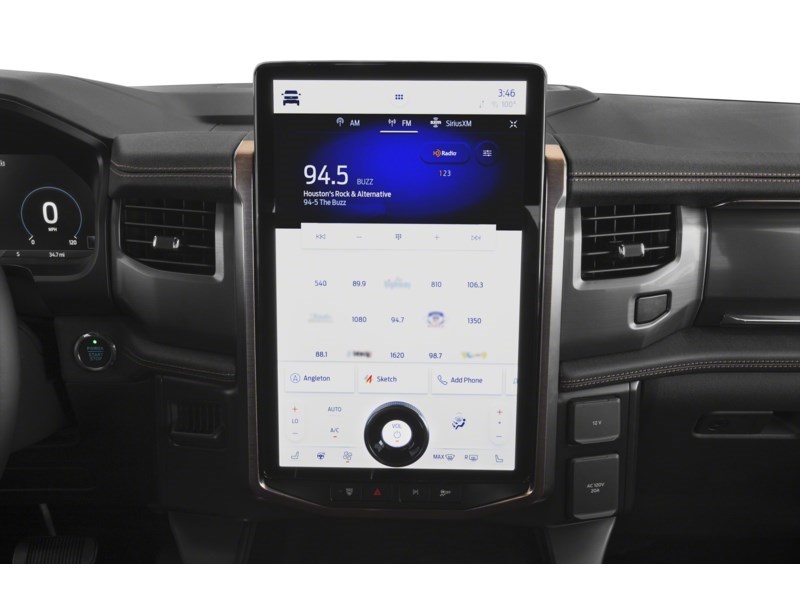 2025 Ford F-150 Lightning LARIAT 4WD SuperCrew 5.5' Box Interior Shot 2