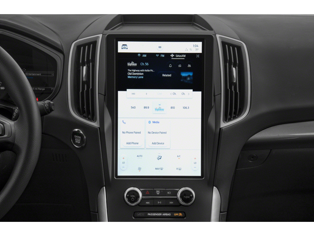 2024 Ford Edge Interior