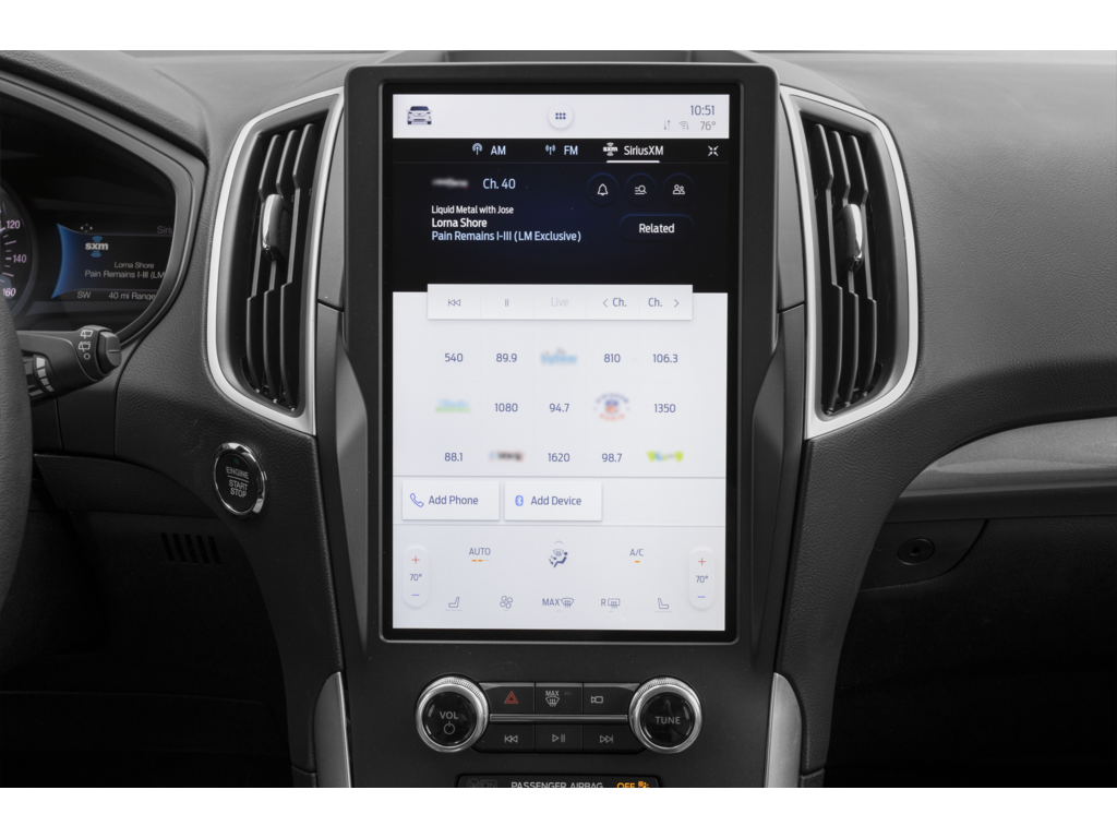 2024 Ford Edge Interior