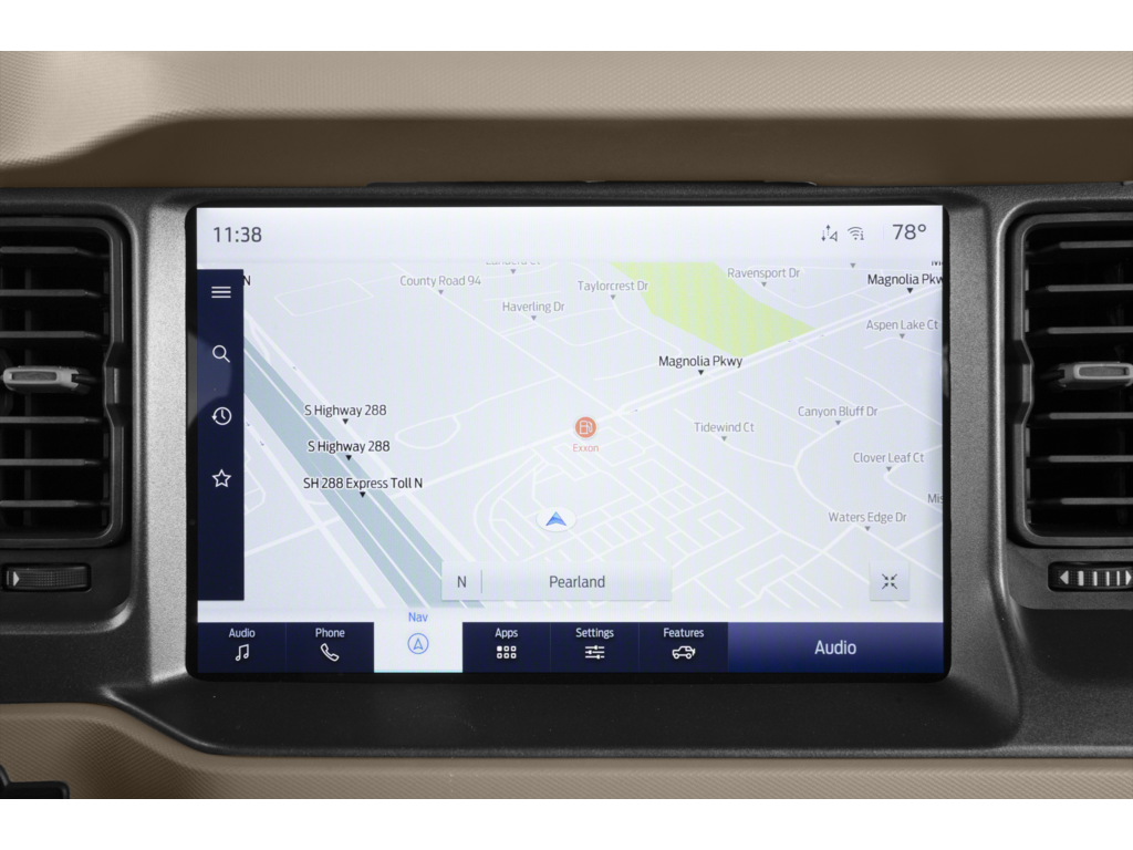 2024 Ford Bronco Interior