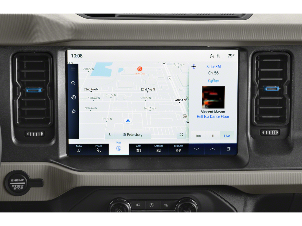 2024 Ford Bronco Interior