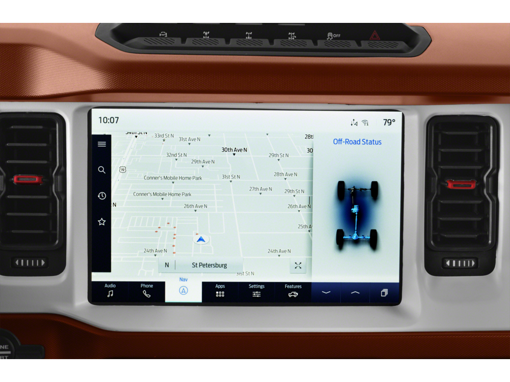 2024 Ford Bronco Interior