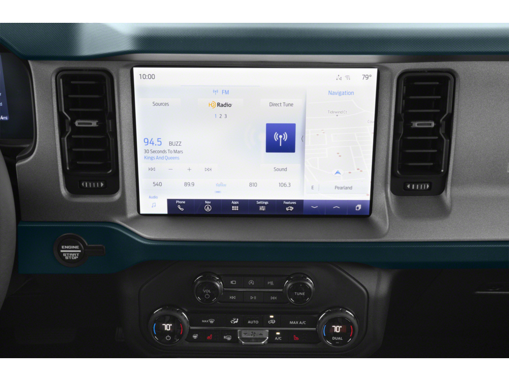 2024 Ford Bronco Interior