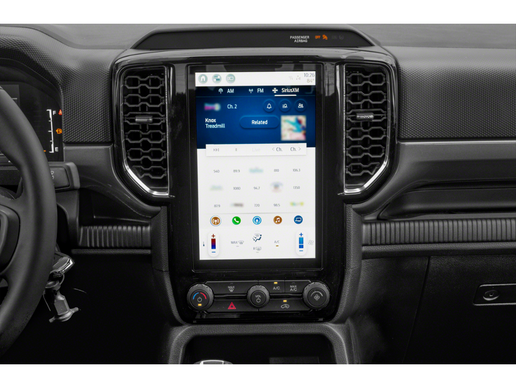 2026 ford ranger Interior
