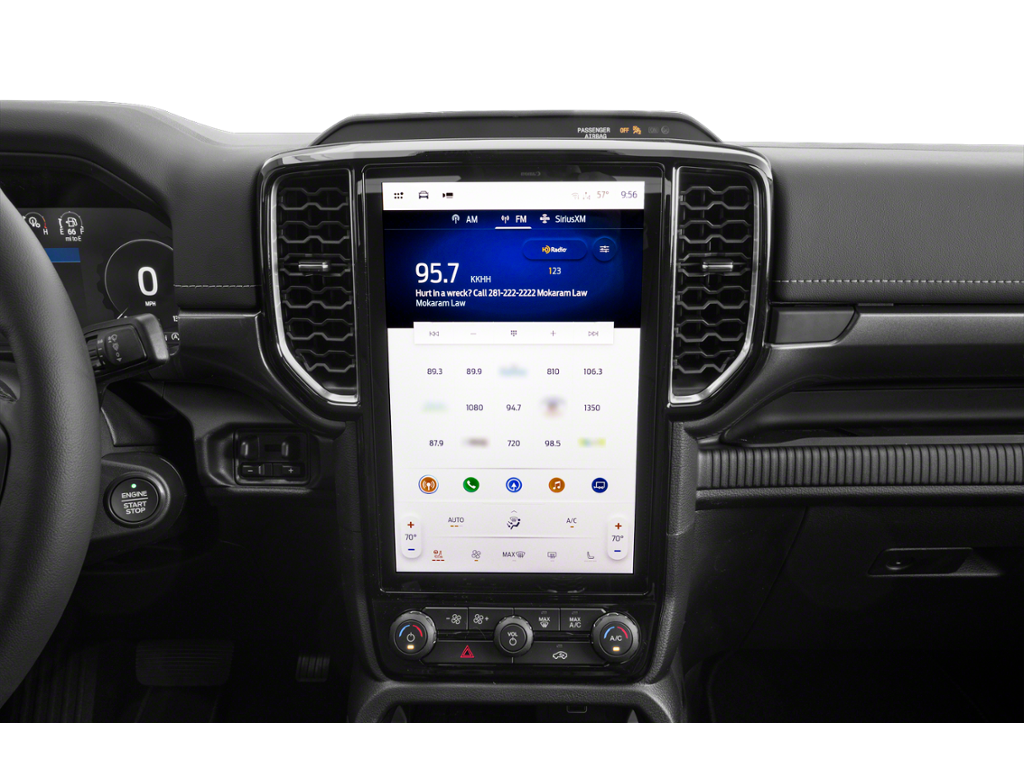 2024 Ford Ranger Interior