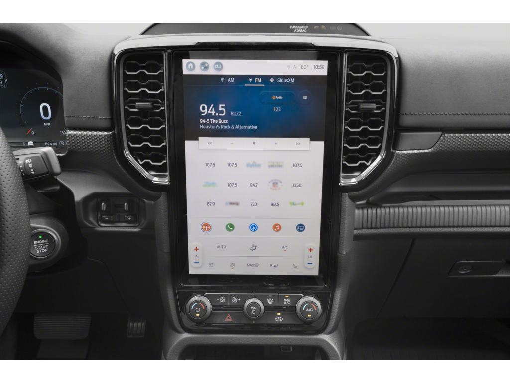 2024 Ford Ranger Interior