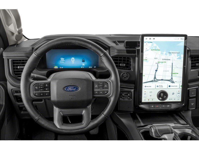 2024 Ford F-150 Lightning Flash 4WD SuperCrew 5.5' Box Interior Shot 3
