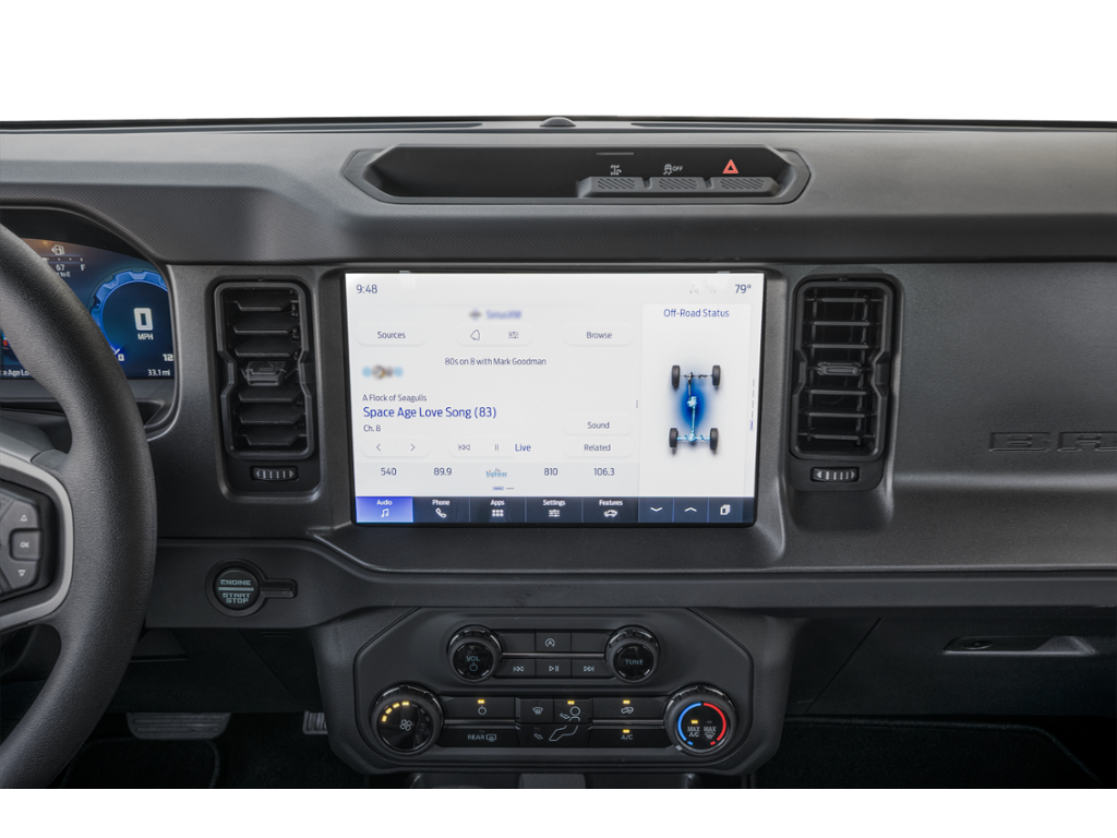 2026 ford bronco Interior