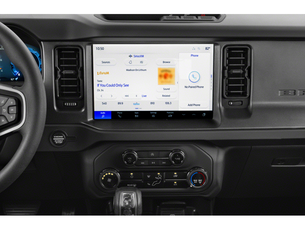 2026 ford bronco Interior