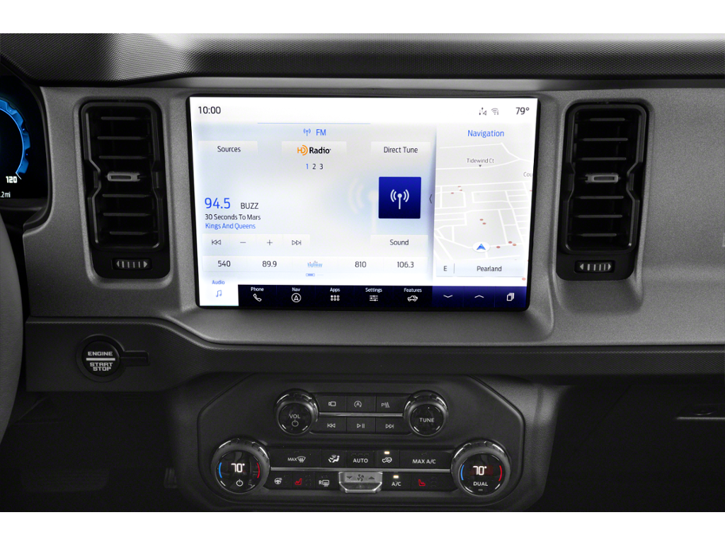 2026 ford bronco Interior