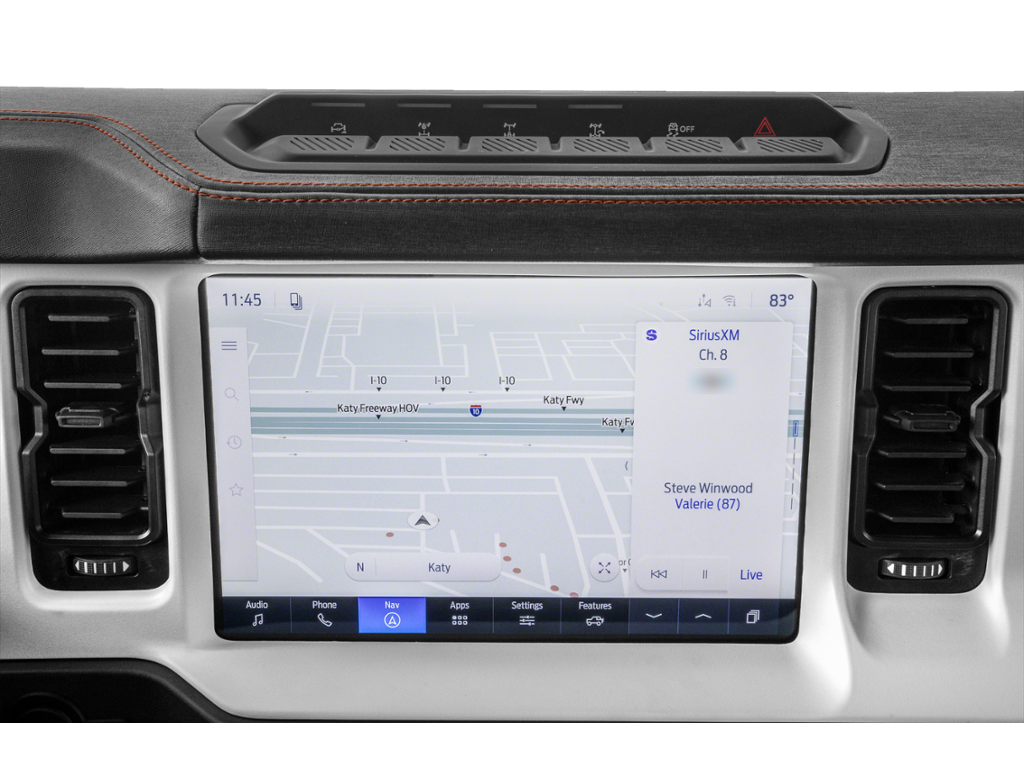 2026 ford bronco Interior