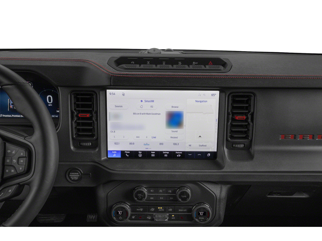 2026 ford bronco Interior