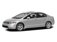 2008 Honda Civic Sdn 4dr Auto LX Alabaster Silver Metallic  Shot 4