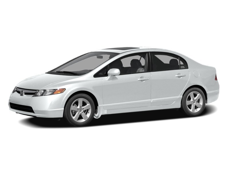 2008 Honda Civic Sdn 4dr Auto LX Taffeta White  Shot 10