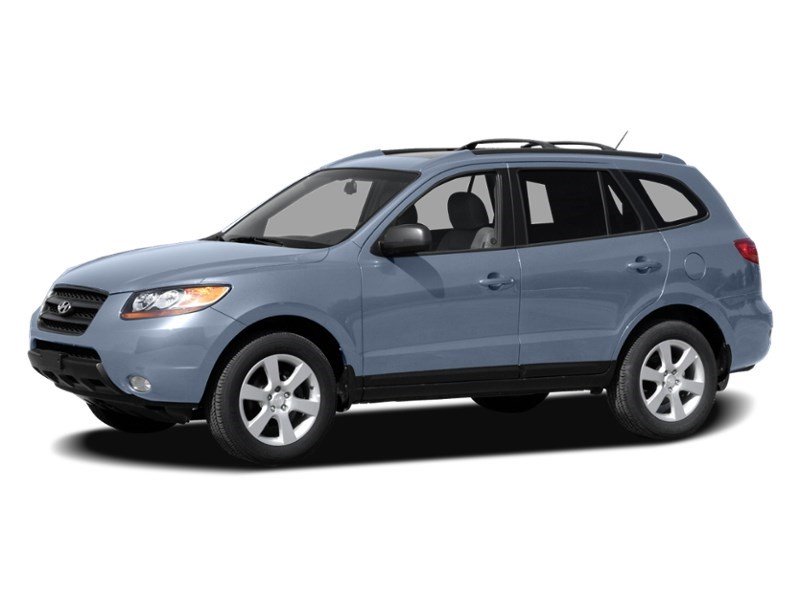 2008 Hyundai Santa Fe FWD 4dr 2.7L Auto GL 5-Pass Blue Grey Metallic  Shot 2