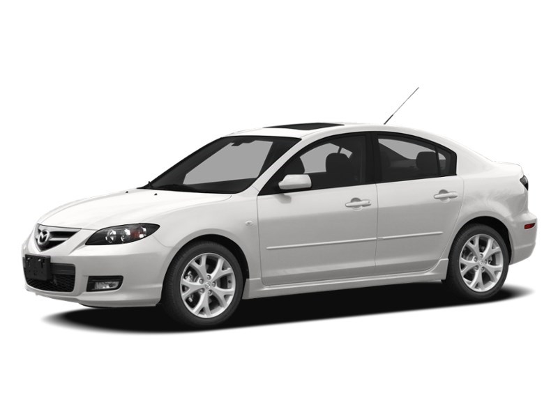 2009 Mazda Mazda3 4dr Sdn Man GX Arctic White  Shot 4