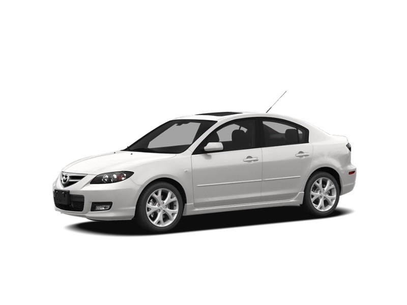 2009 Mazda Mazda3 4dr Sdn Man GX Arctic White  Shot 3