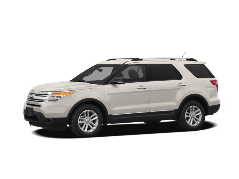 2011 Ford Explorer 4WD 4dr V6 SelectShift Auto XLT White Platinum Tri-Coat  Shot 7