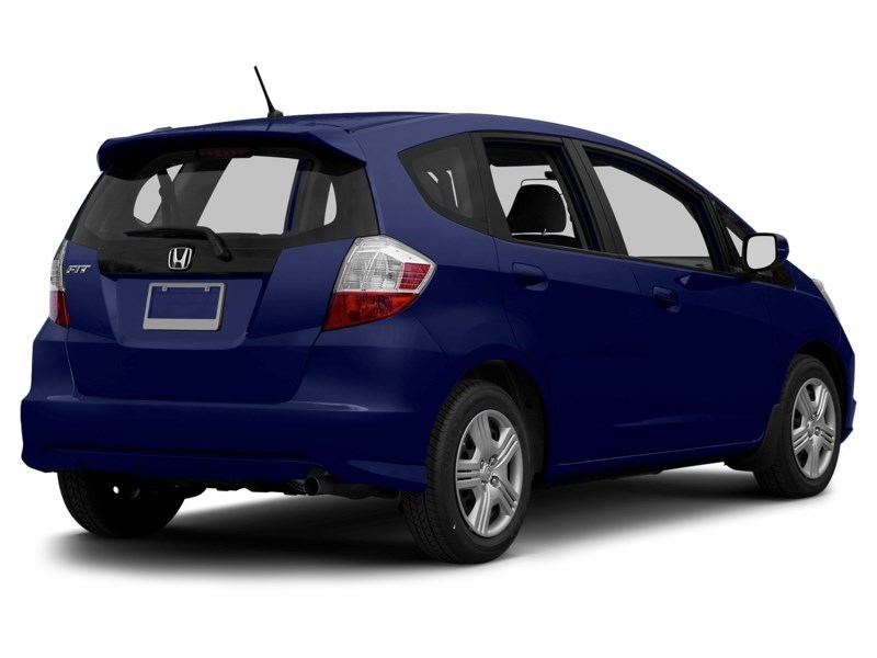 2013 Honda Fit 5dr HB Auto LX Vortex Blue Pearl  Shot 2