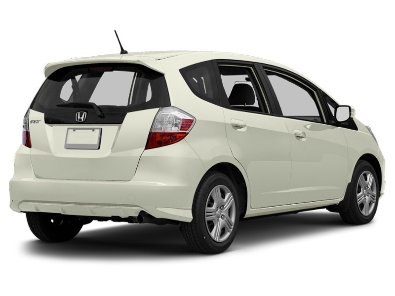 2013 Honda Fit 5dr HB Auto LX Taffeta White  Shot 2