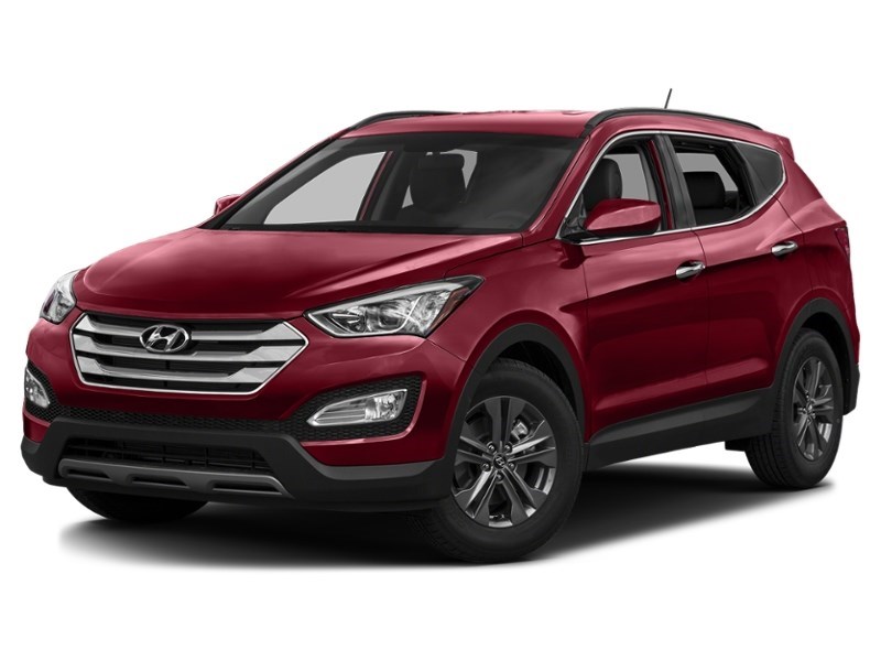 2013 Hyundai Santa Fe Sport AWD 4dr 2.4L Auto Luxury Serrano Red  Shot 4