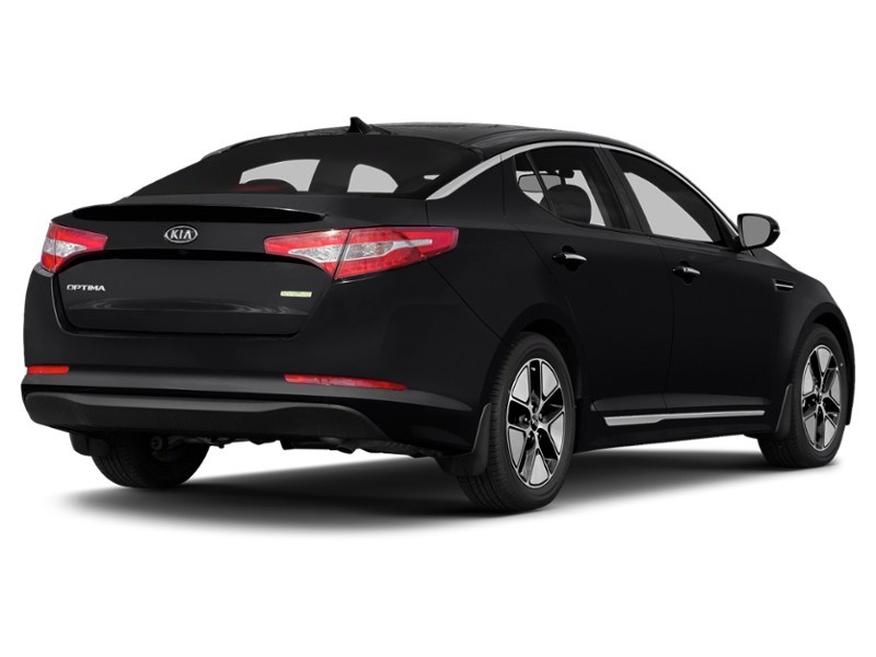 2013 Kia Optima Hybrid 4dr Sdn Hybrid Aurora Black  Shot 6