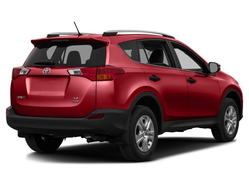 2015 Toyota RAV4 AWD 4dr LE Barcelona Red Metallic  Shot 2