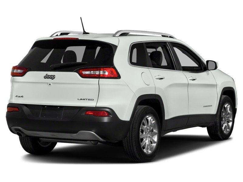2016 Jeep Cherokee 4WD 4dr Limited Bright White  Shot 2