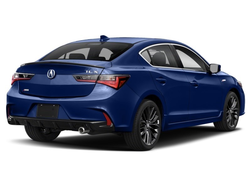 2020 Acura ILX Premium A-Spec Sedan Apex Blue Pearl  Shot 2