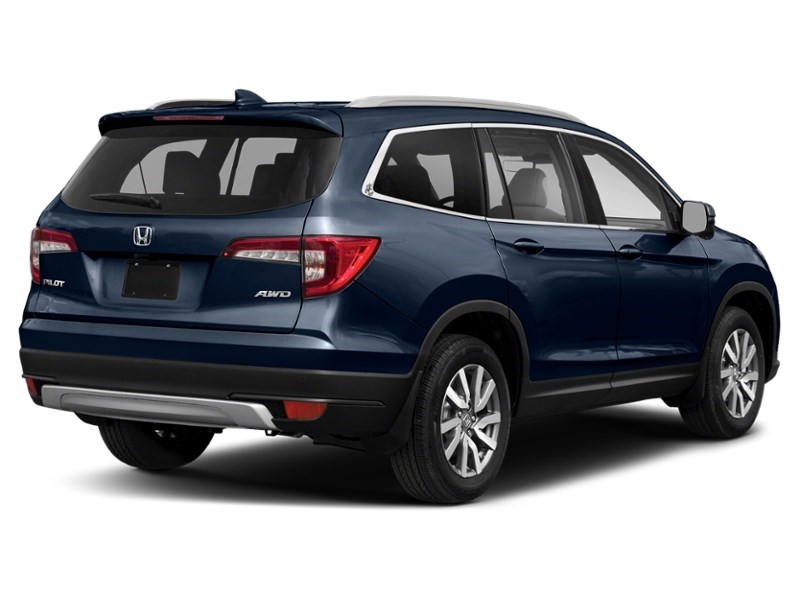 2019 Honda Pilot EX-L Navi AWD Obsidian Blue Pearl  Shot 7