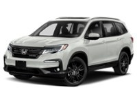2020 Honda Pilot Black Edition AWD Platinum White Pearl  Shot 4